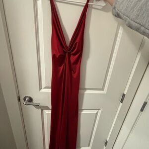 SHEIN Red Maxi Dress